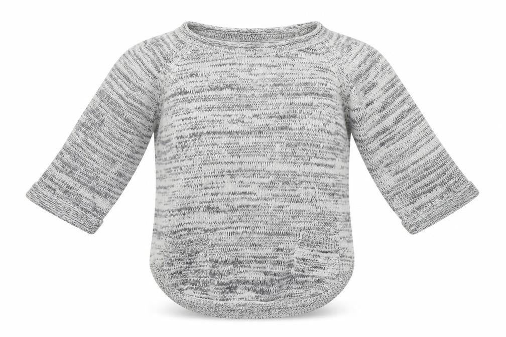 Wallis Womens Grey Geometric  Pullover Jumper Size M