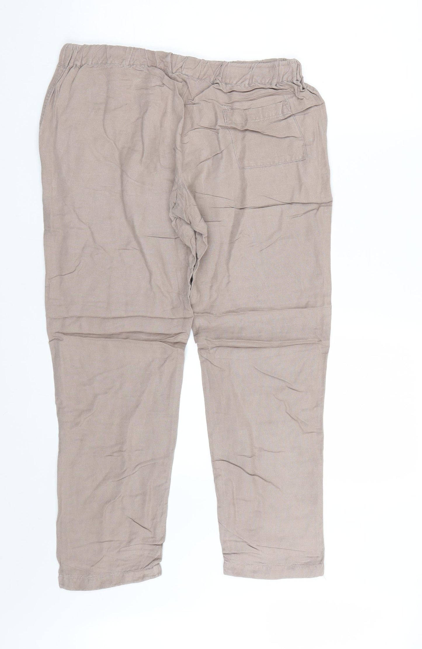 justliving Womens Brown   Trousers  Size M L24 in