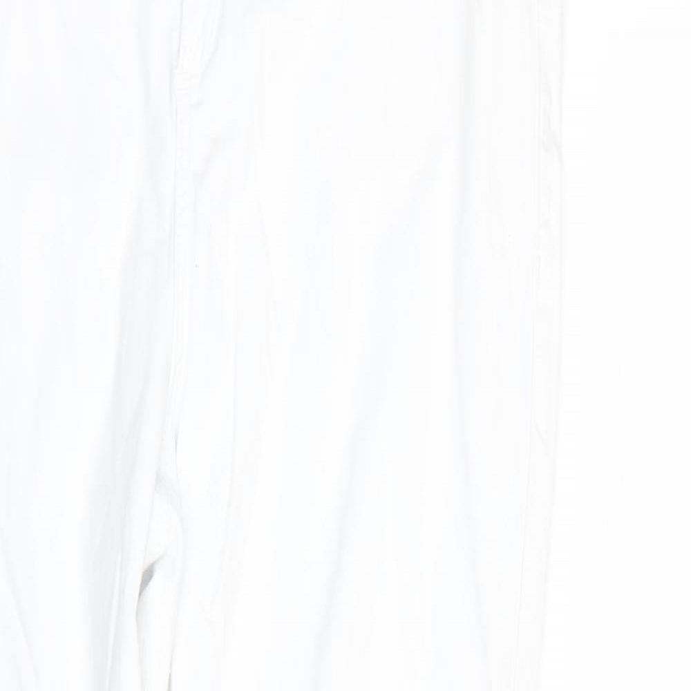 Vice Womens White   Skinny Jeans Size 16 L26 in