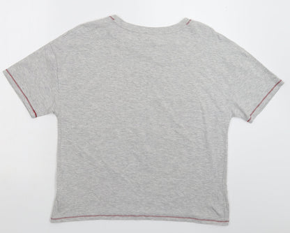 Day Dreams Womens Grey   Basic T-Shirt Size 14