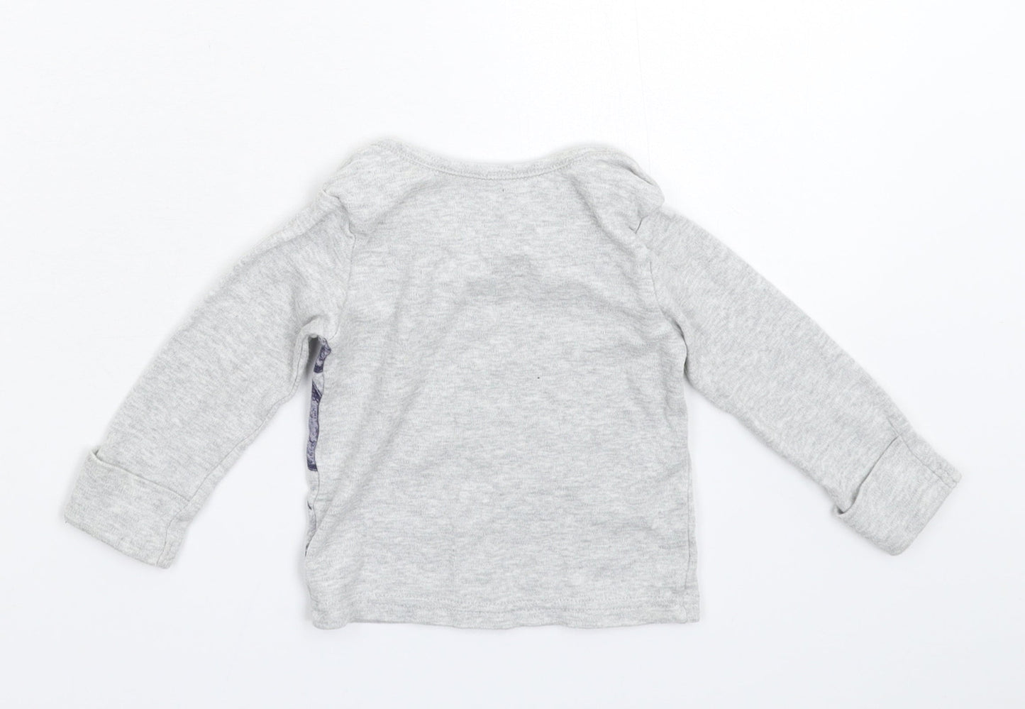 George Baby Grey   Basic T-Shirt Size 3-6 Months  - Disney