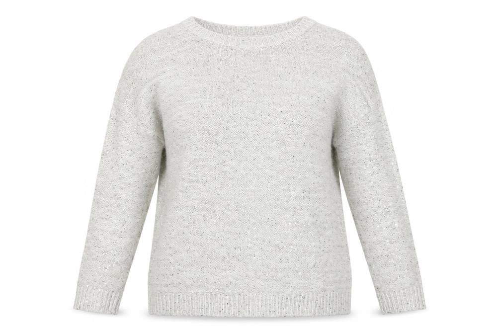 Marks & Spencer Womens Ivory   Pullover Jumper Size 14