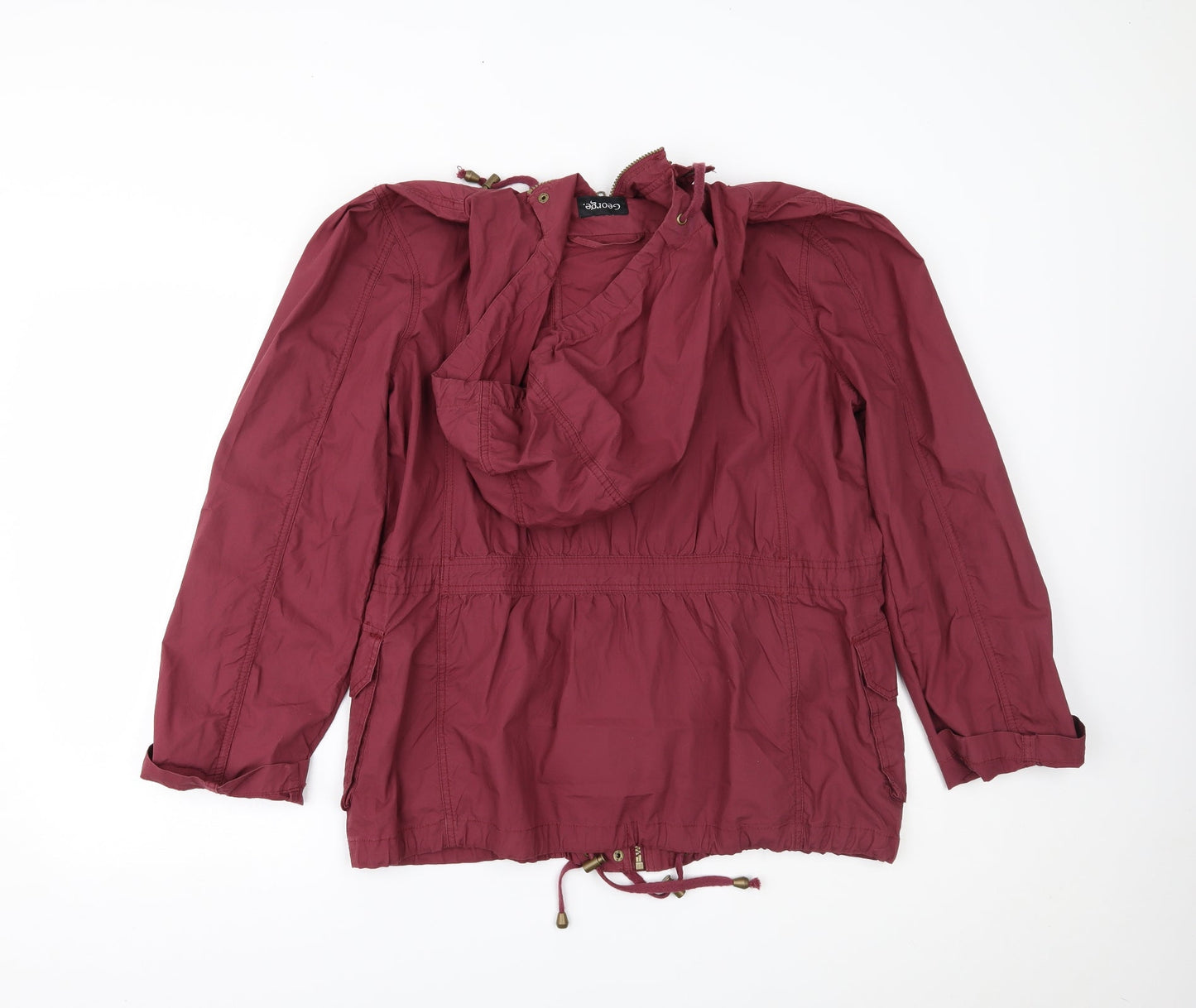 George Womens Red   Jacket  Size 16