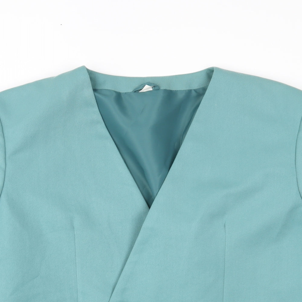 Preworn Womens Blue   Jacket Blazer Size 14
