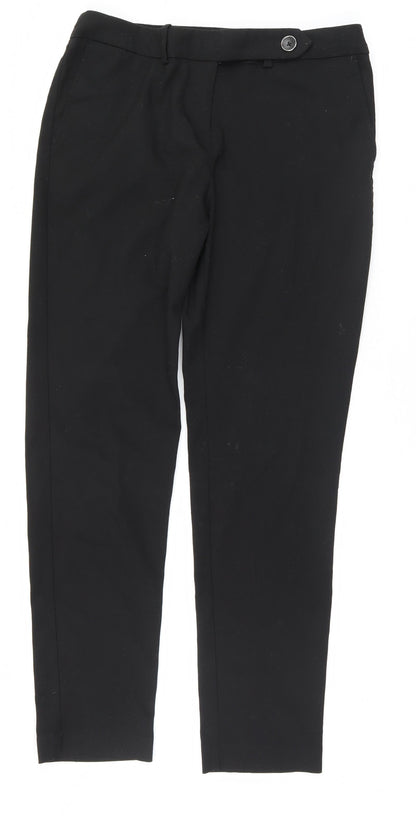 Next Womens Black   Sweatpants Trousers Size 8 L29 in