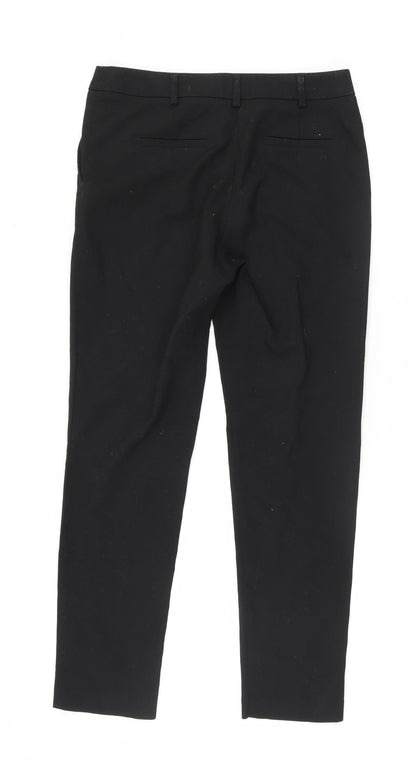 Next Womens Black   Sweatpants Trousers Size 8 L29 in