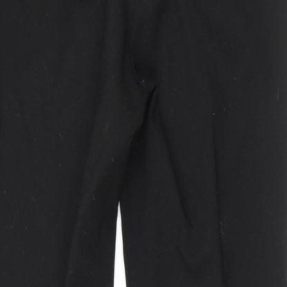 Next Womens Black   Sweatpants Trousers Size 8 L29 in