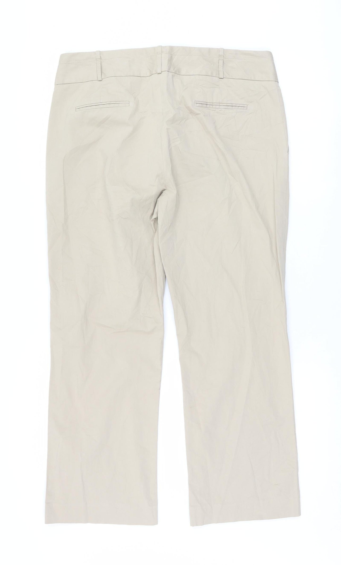 latina Womens Beige   Trousers  Size 42 L26.5 in