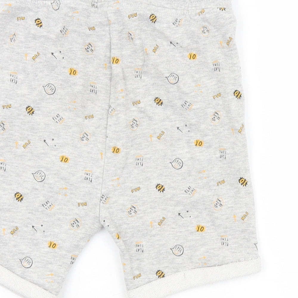 George Boys Grey   Sweat Shorts Size 6-7 Years