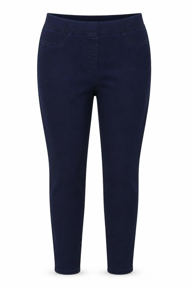 Studio Womens Blue  Denim Jegging Trousers Size 10 L28 in
