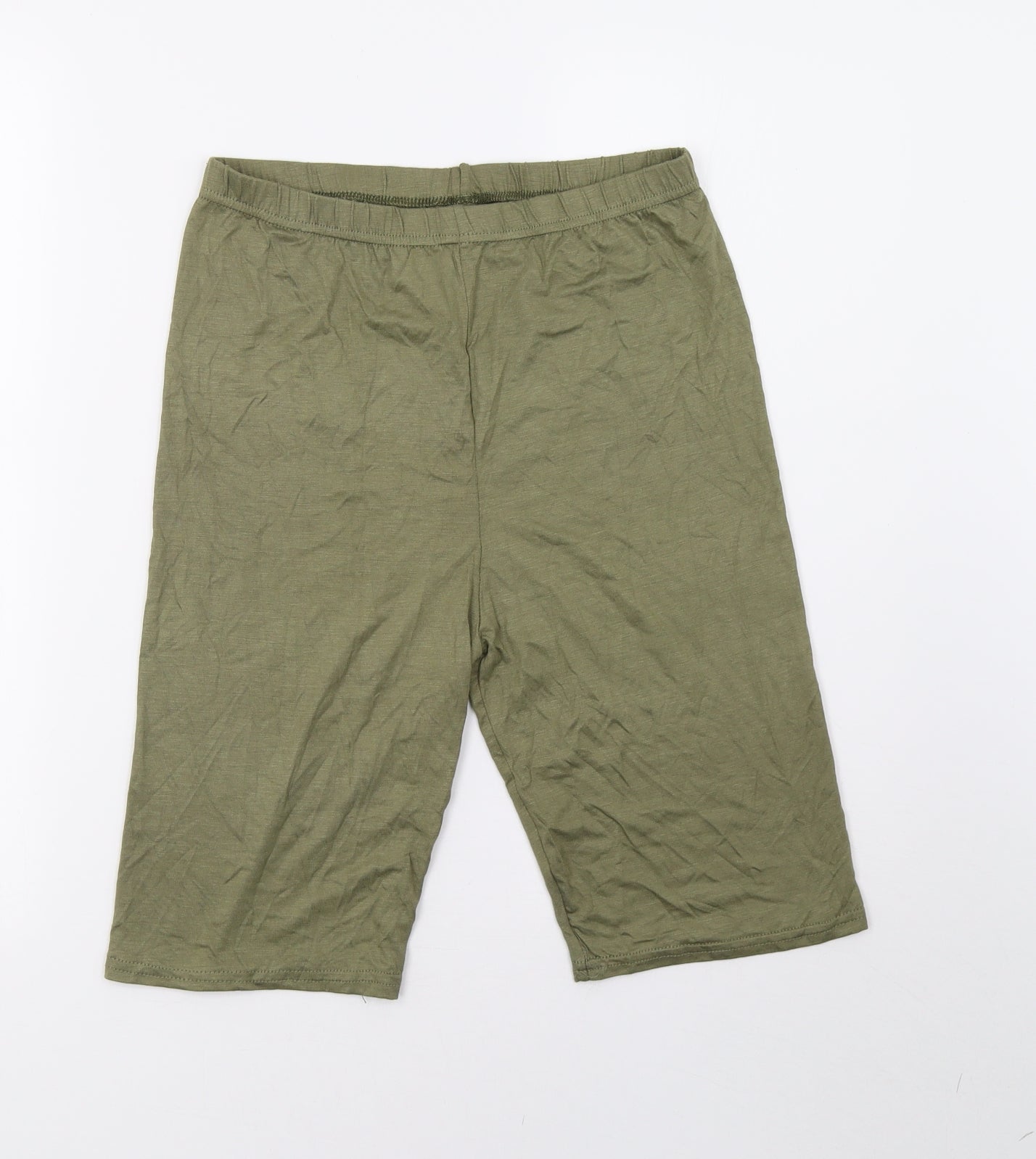 Preworn Womens Green   Sweat Shorts Size 8