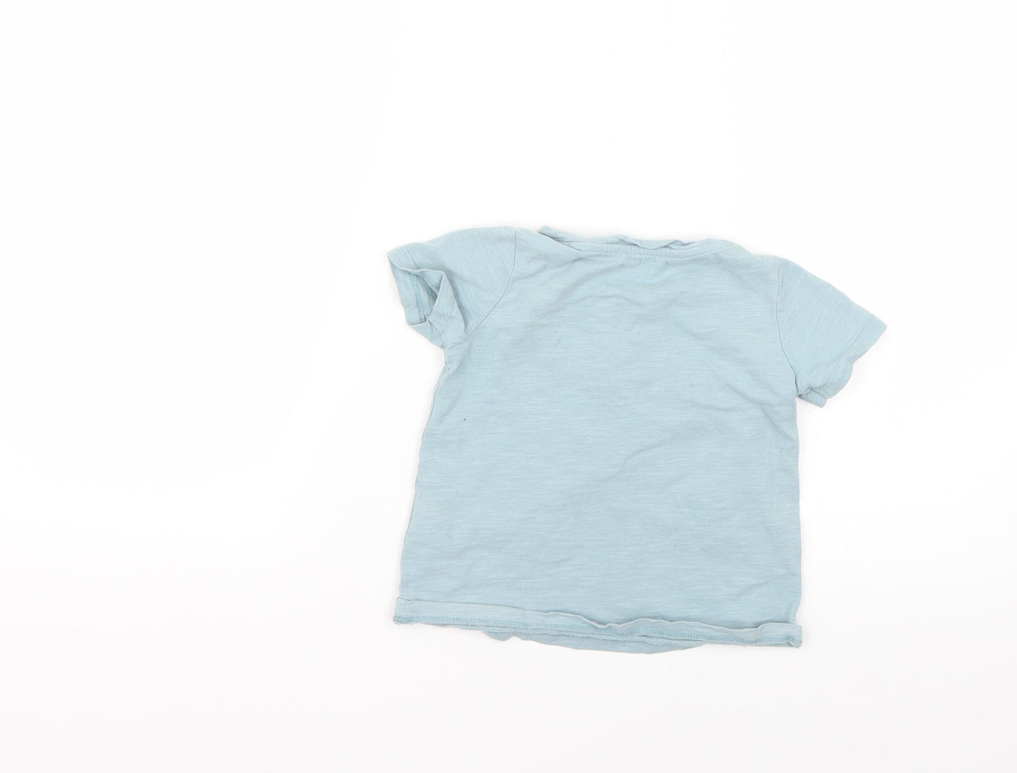 Preworn Boys Blue   Basic T-Shirt Size 2 Years