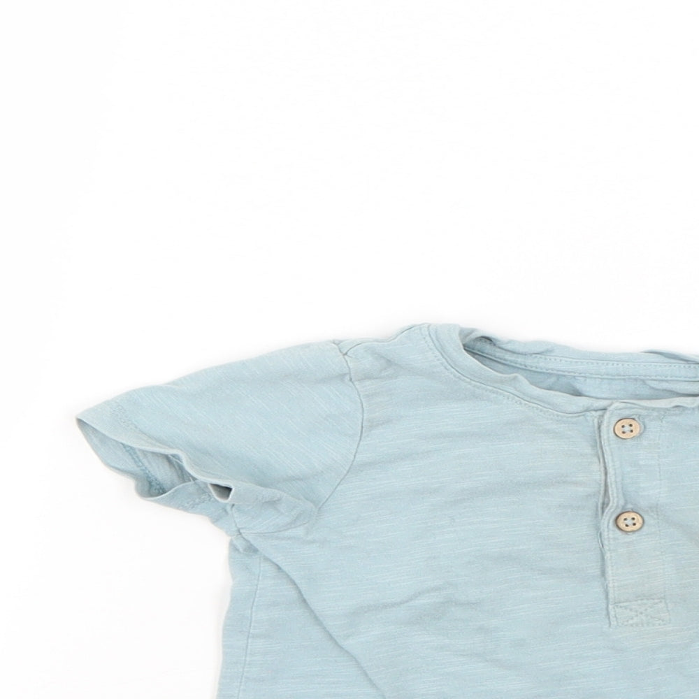 Preworn Boys Blue   Basic T-Shirt Size 2 Years