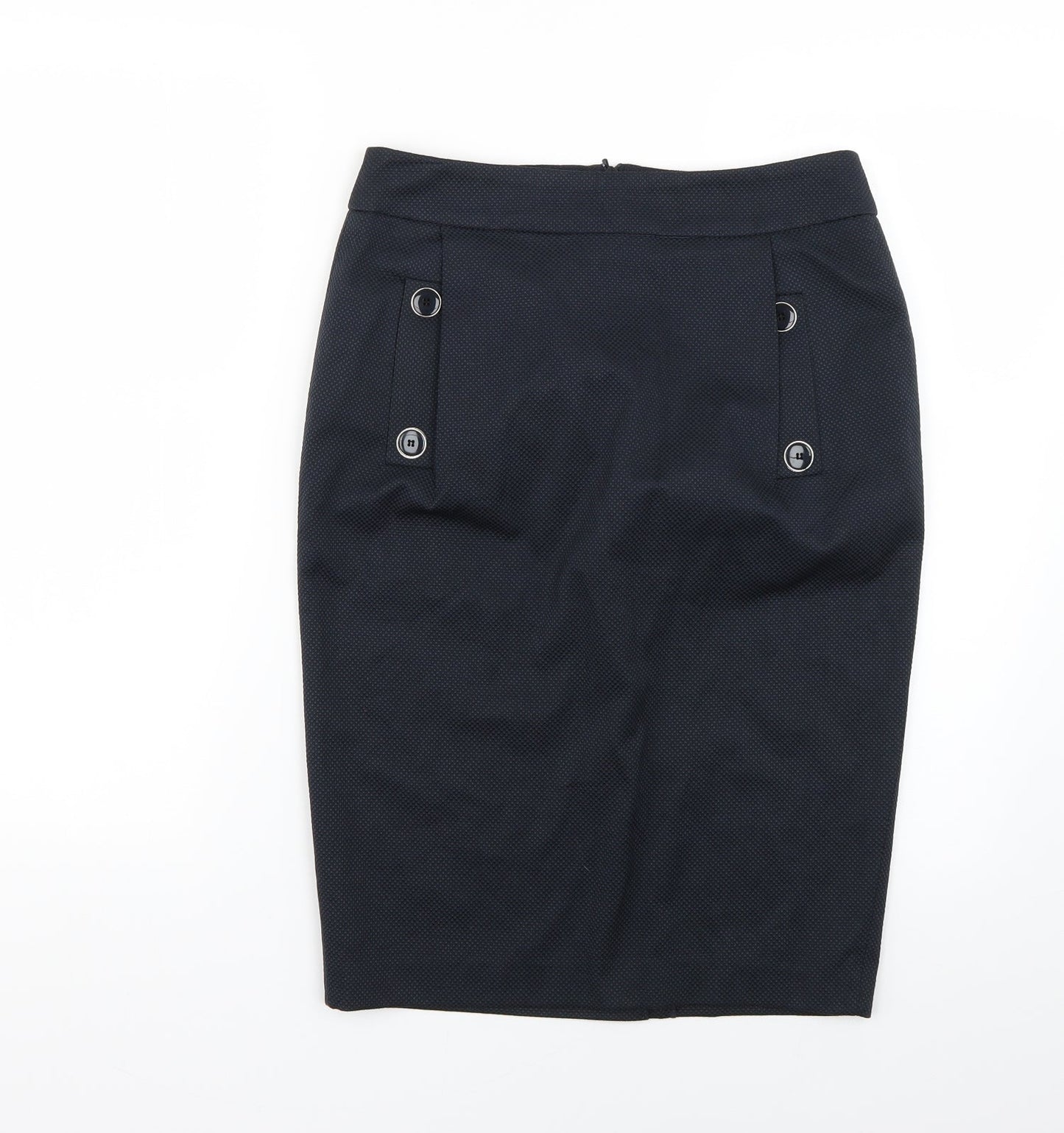 Marks and Spencer Womens Black   Straight & Pencil Skirt