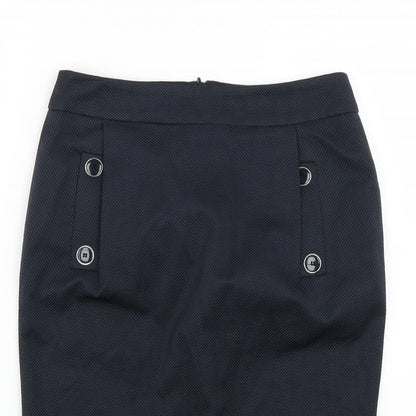 Marks & Spencer Womens Black   Straight & Pencil Skirt