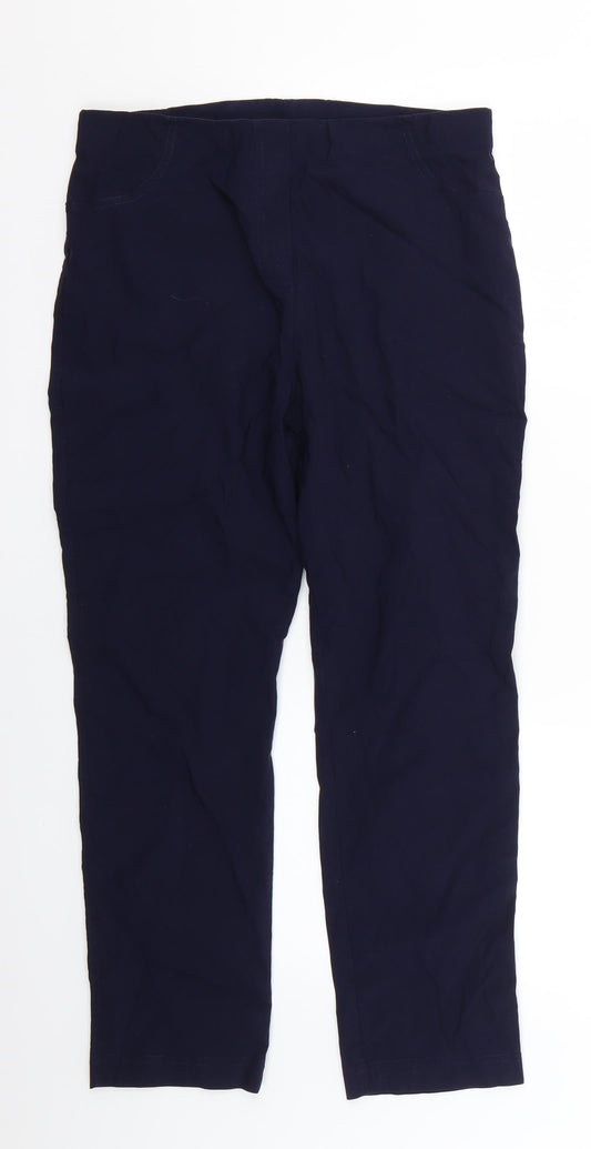 Preworn Womens Blue   Skinny Jeans Size 14 L23 in