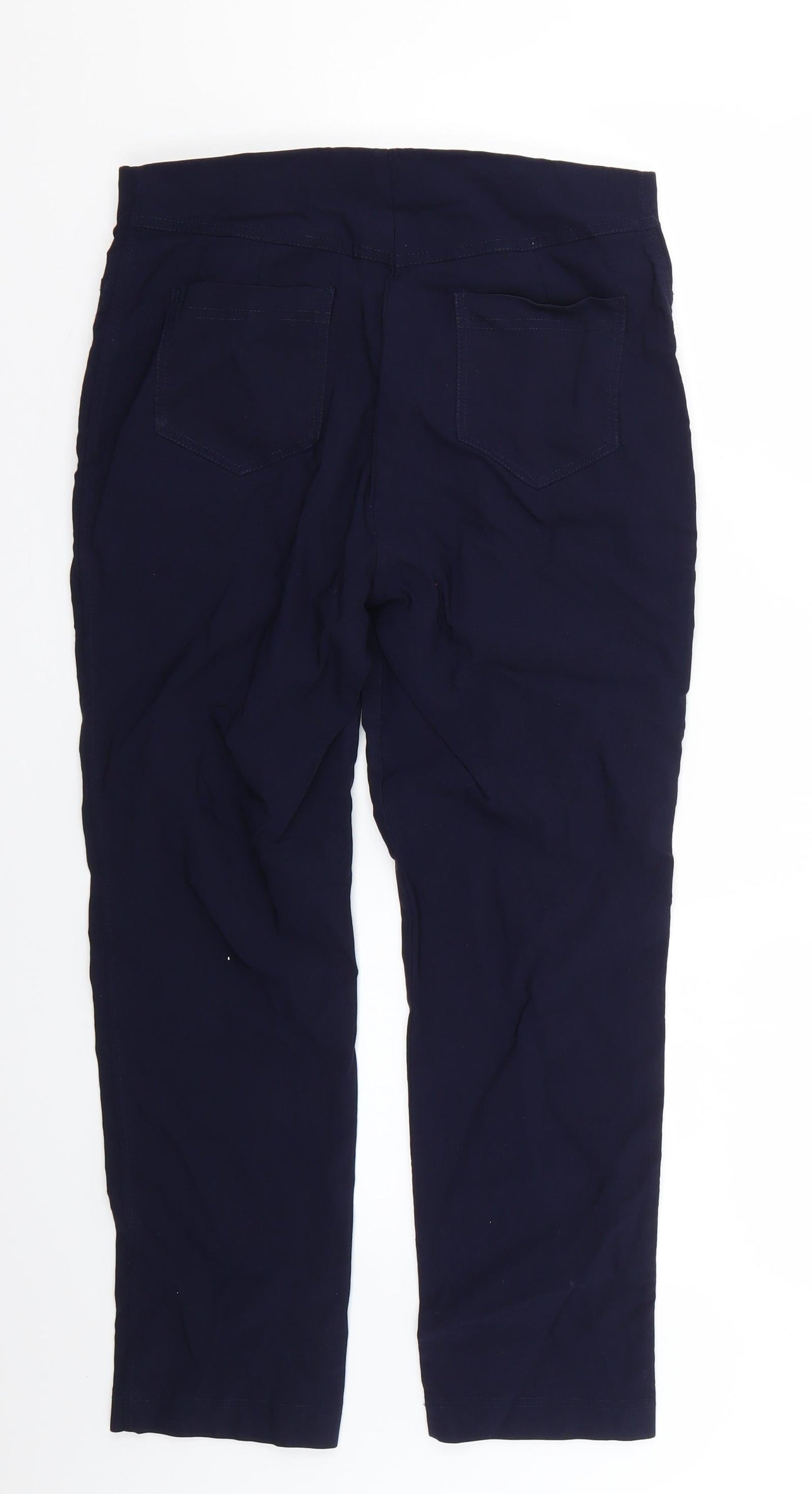 Preworn Womens Blue   Skinny Jeans Size 14 L23 in