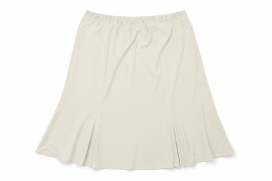 baguar Womens Beige   Flare Skirt Size S