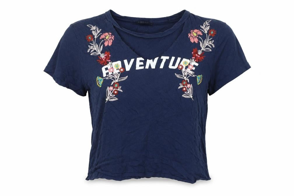 Colin's Womens Blue   Basic T-Shirt Size S
