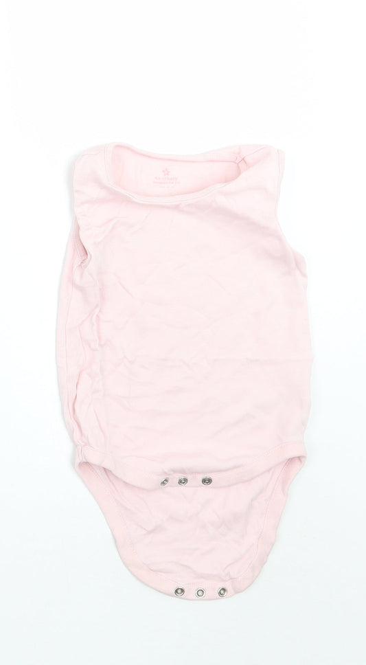 NEXT Girls Pink   Babygrow One-Piece Size 12-18 Months