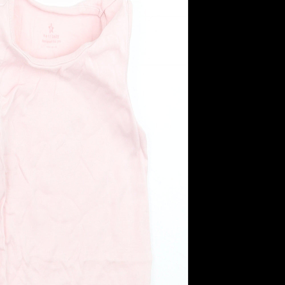 NEXT Girls Pink   Babygrow One-Piece Size 12-18 Months