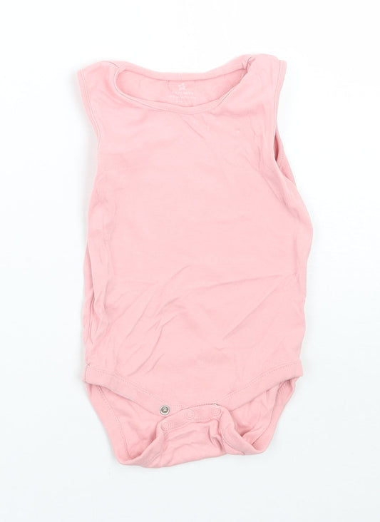 NEXT Girls Pink   Babygrow One-Piece Size 12 Months
