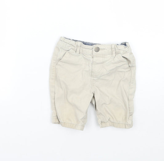 Denim & Co. Boys Beige   Chino Shorts Size 2 Years