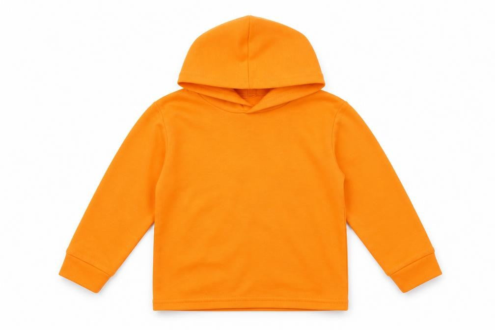 Preworn Boys Orange   Pullover Hoodie Size 2 Years