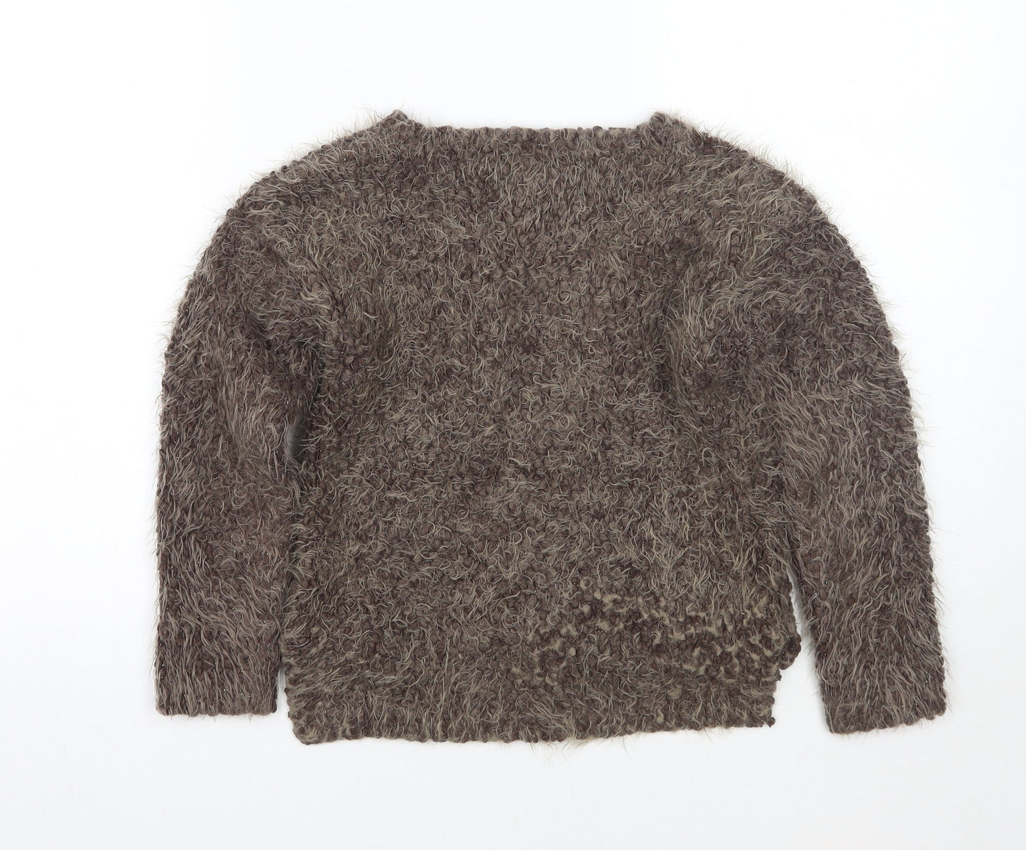 NEXT Girls Brown   Pullover Jumper Size 8 Years