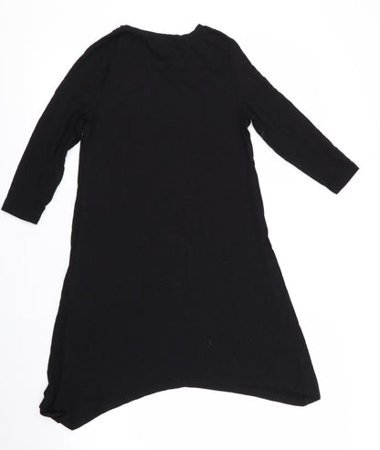 Back view of Atmosphere women’s black a-line, size UK 4