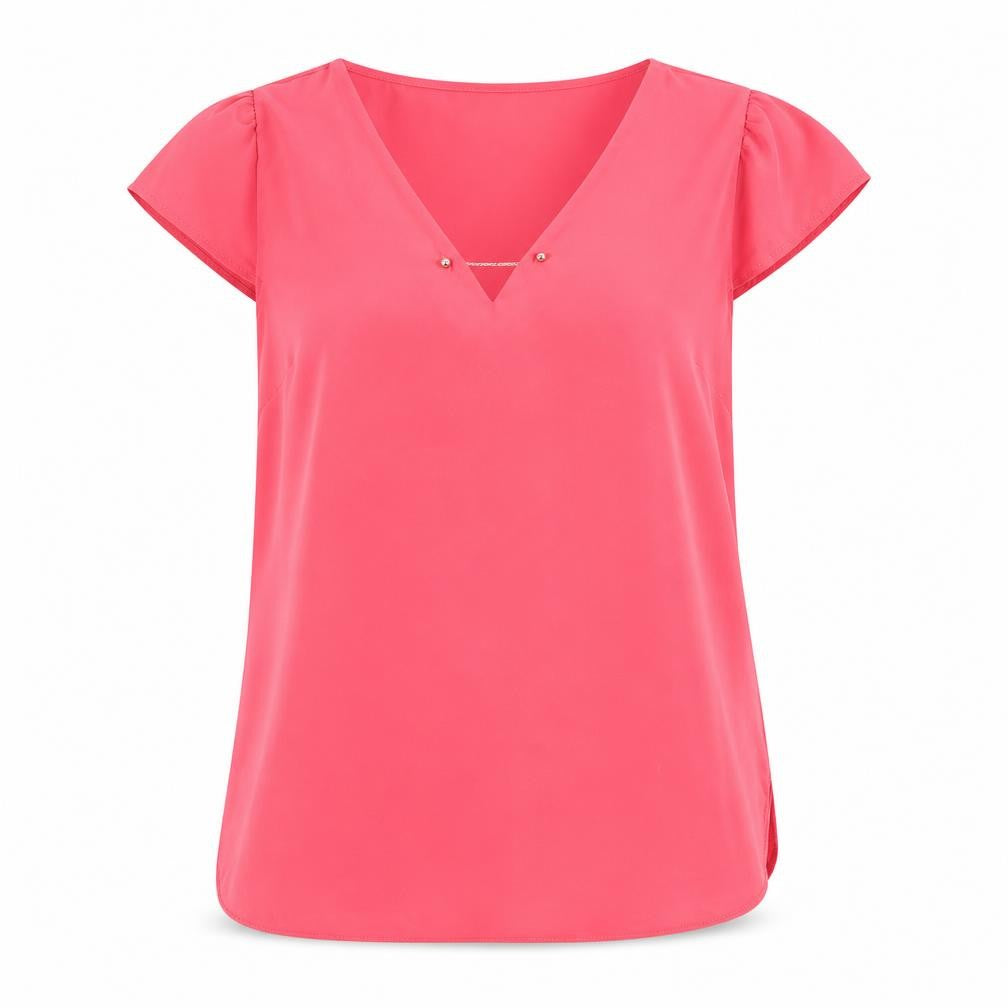 Atmosphere Womens Orange   Basic Blouse Size 12
