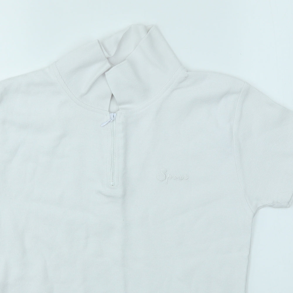 ELLA J Girls White   Basic Polo Size 15-16 Years  - SPORT