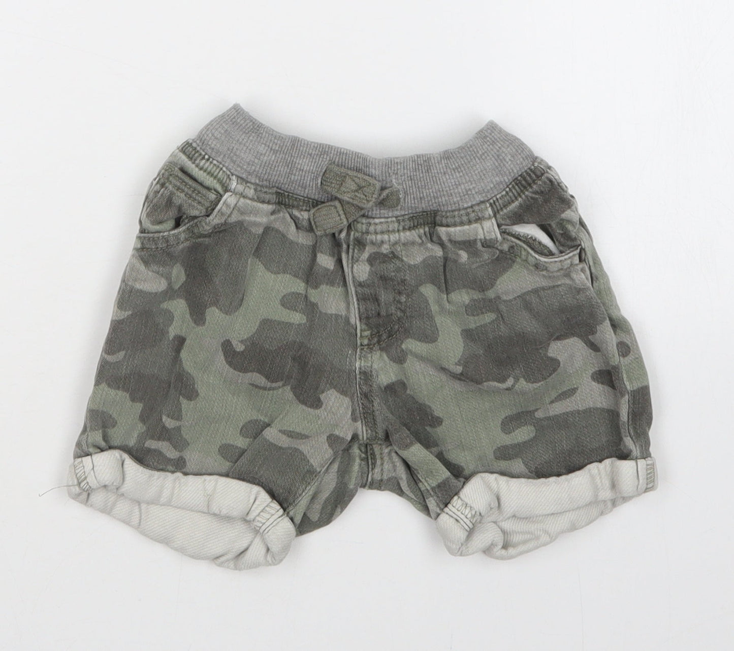 Matalan Baby Green Camouflage   Jeans Size 12-18 Months