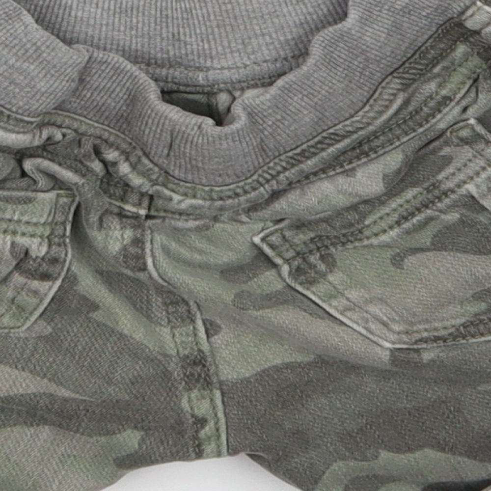 Matalan Baby Green Camouflage   Jeans Size 12-18 Months