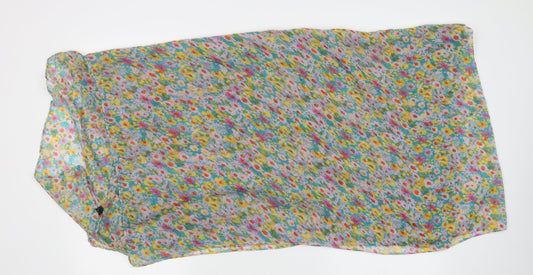 Preworn Womens Multicoloured Floral   Shawl/Wrap