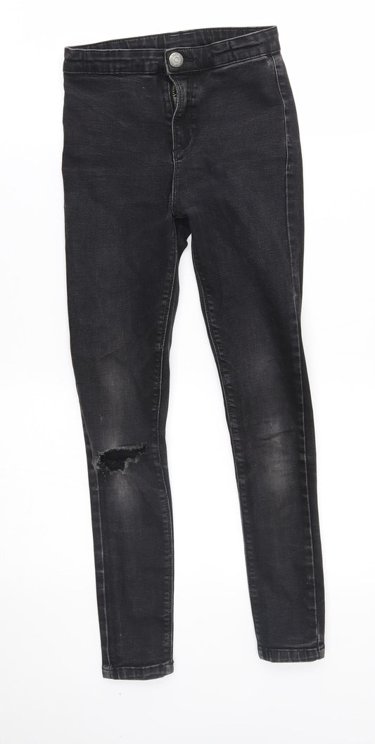 Candy Couture Girls Black   Skinny Jeans Size 11 Years
