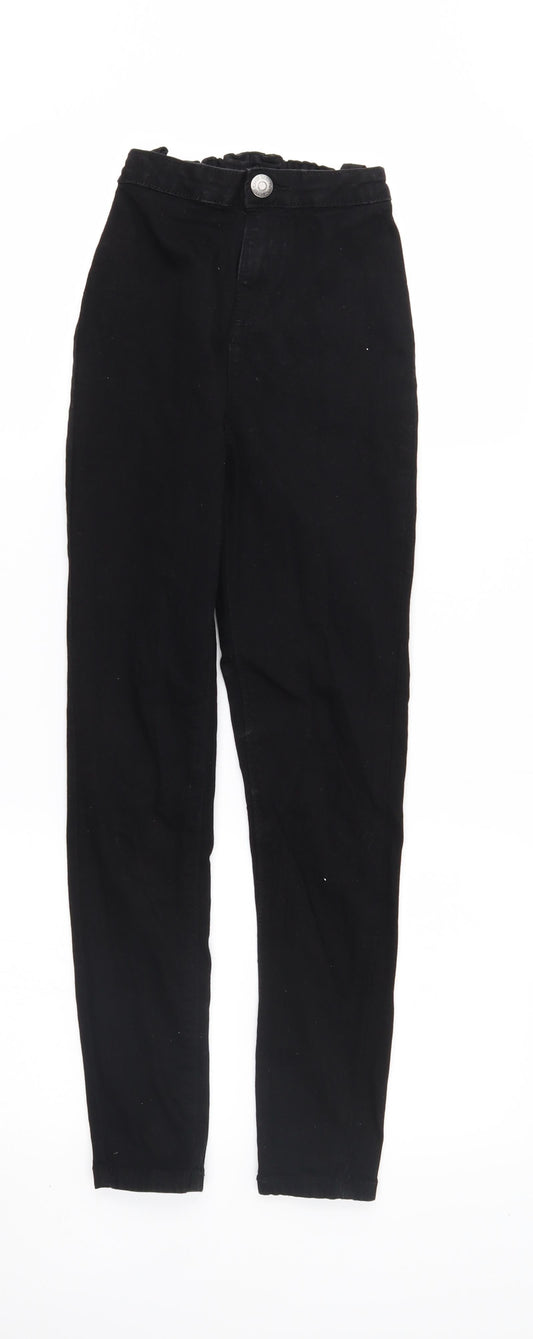 Candy Couture Girls Black   Skinny Jeans Size 12 Years
