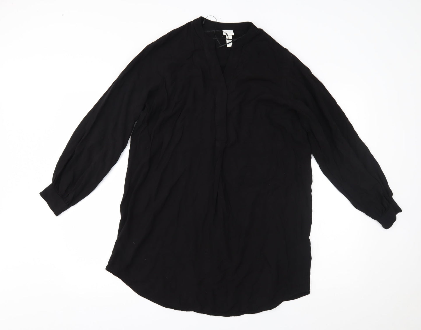 H&M Womens Black   T-Shirt Dress  Size XS