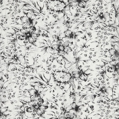 Editions Womens White Floral  Basic Blouse Size 10