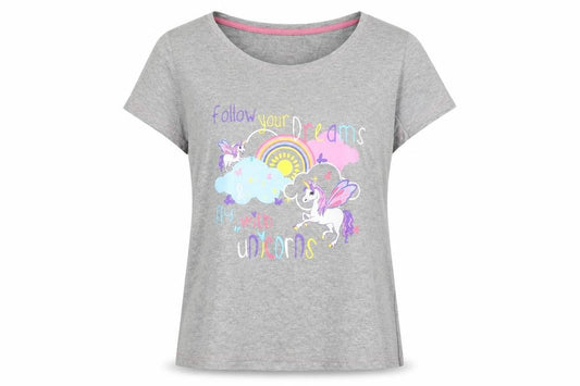 FOXBURY Womens Grey   Basic T-Shirt Size 16