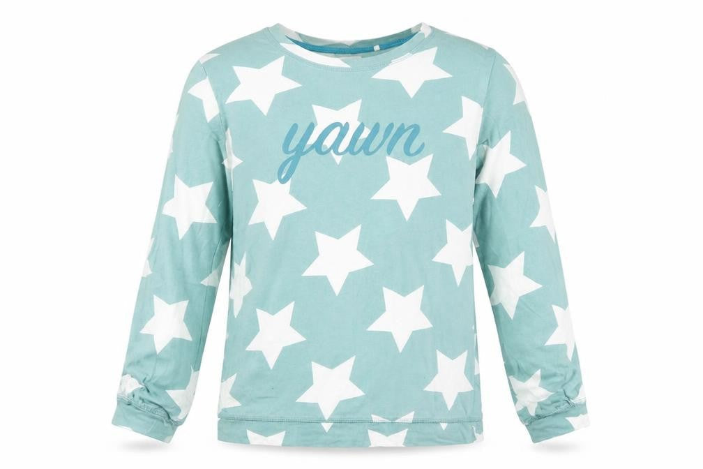 Next Womens Blue    Pyjama Top Size XS  - Star print