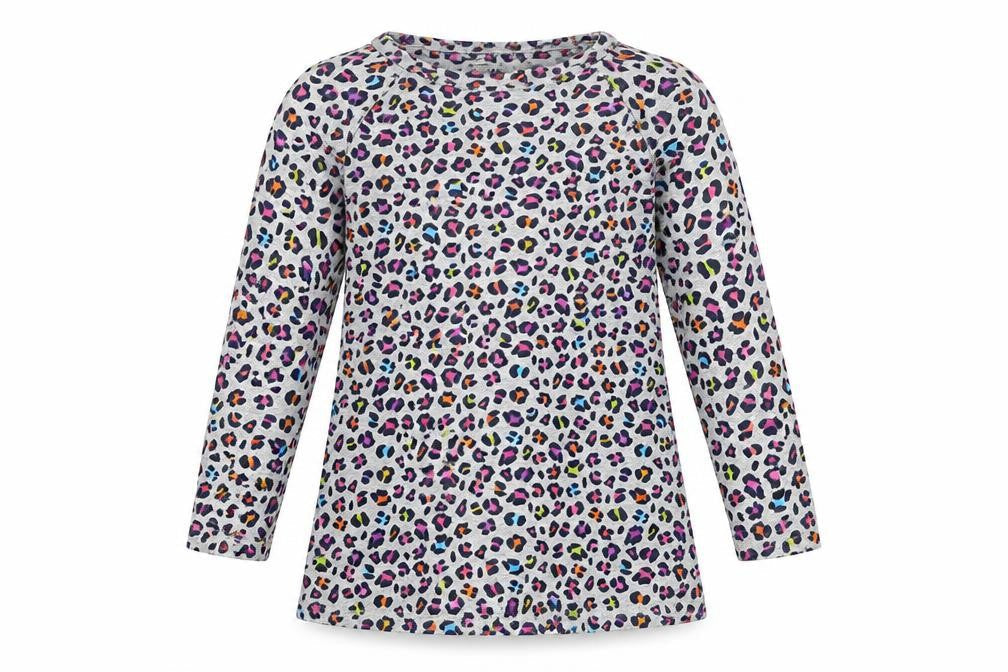 Land's End Girls Grey   Basic T-Shirt Size 3 Years