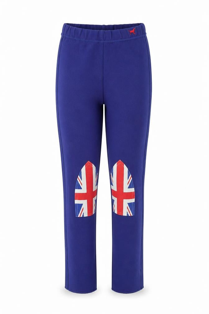 Knotty dog Girls Blue   Sweatpants Trousers Size M
