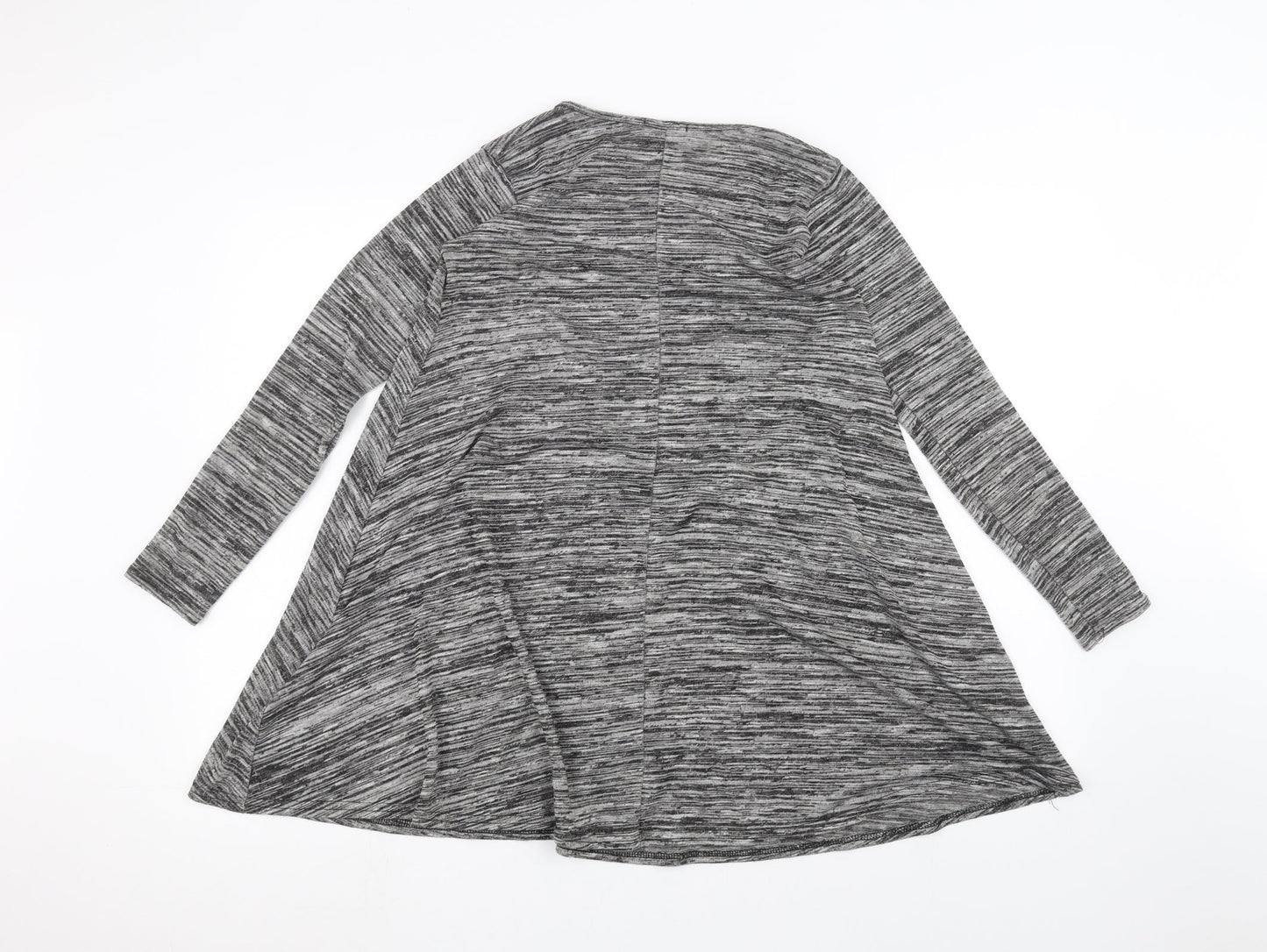 Preworn Womens Black   Basic Blouse Size 8