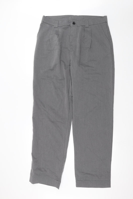 MissLook Womens Grey   Trousers  Size 2XL L28 in