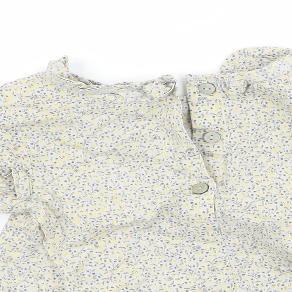 NEXT Girls Multicoloured Floral  Basic Blouse Size 12-18 Months