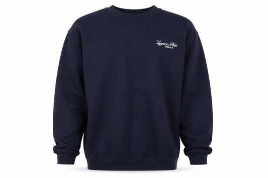 Beaver International Mens Blue   Pullover Sweatshirt Size L  - Leggett & Platt