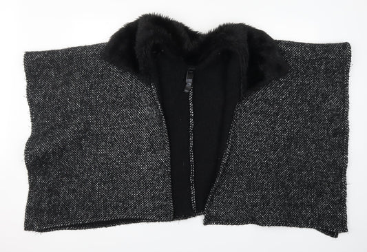 Marks and Spencer Womens Grey  Knit Cardigan Jumper One Size