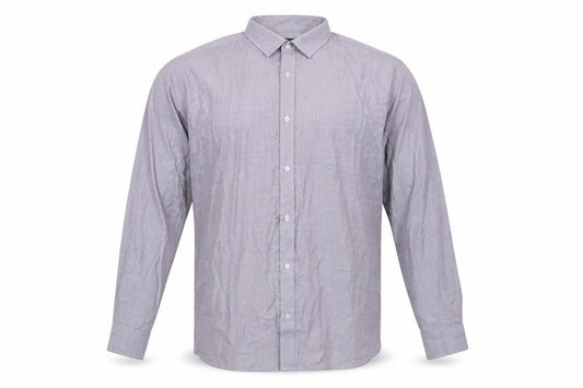 F&F Mens Purple    Button-Up Size 17