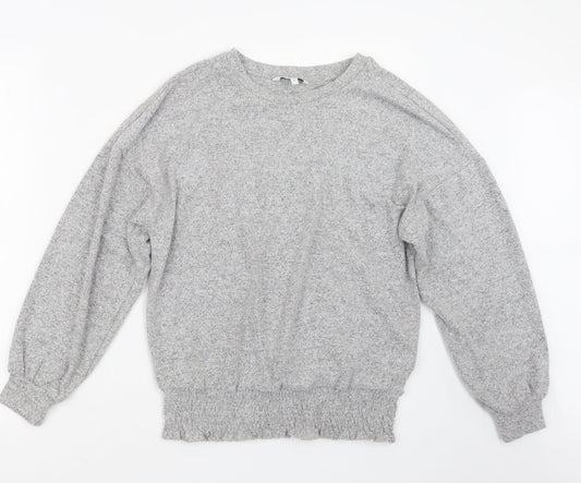 NEXT Womens Grey  Knit Pullover Jumper Size 8